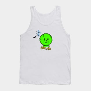 Frankenstein Bichon Frise Tank Top